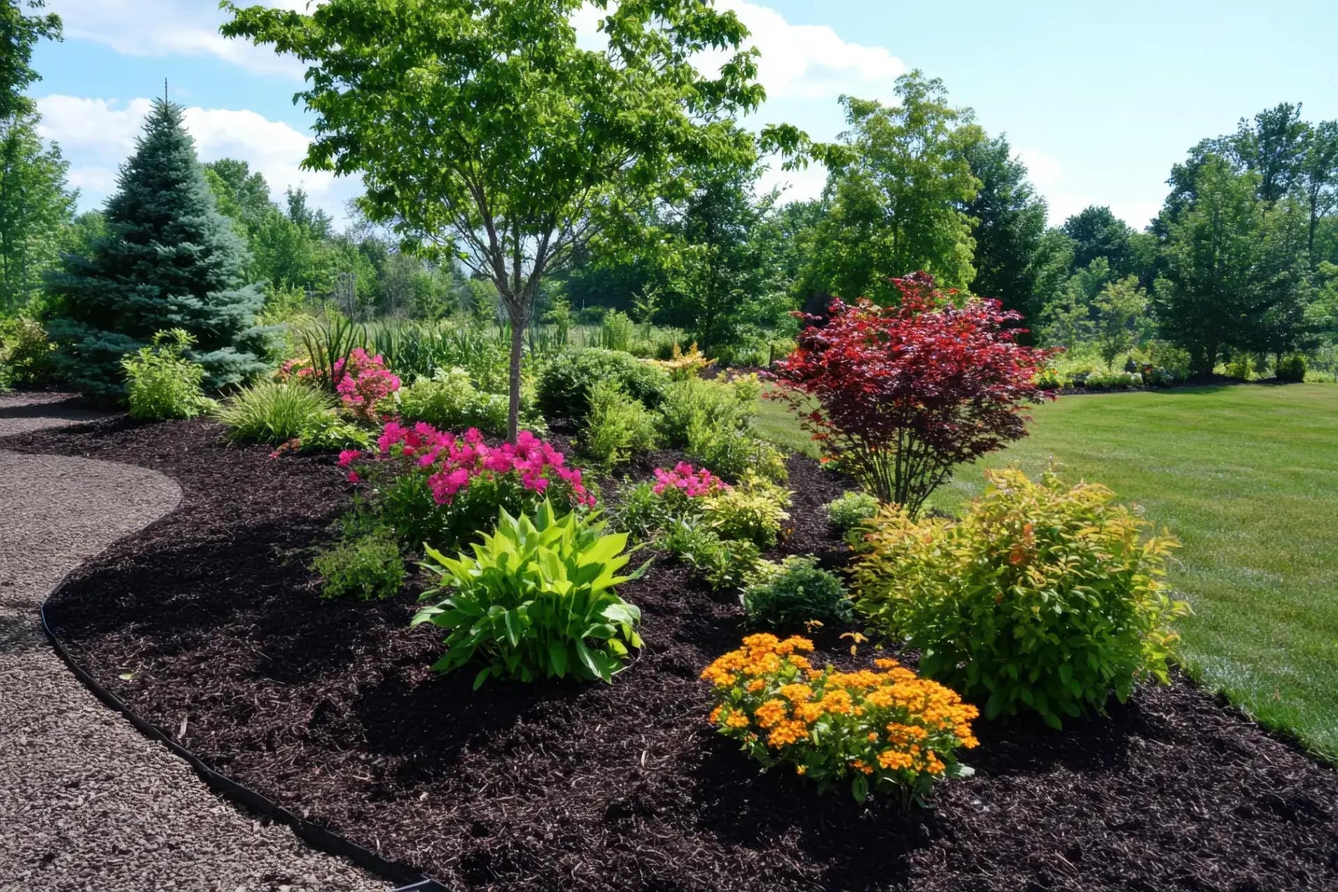 Mulch installation Lexington MA